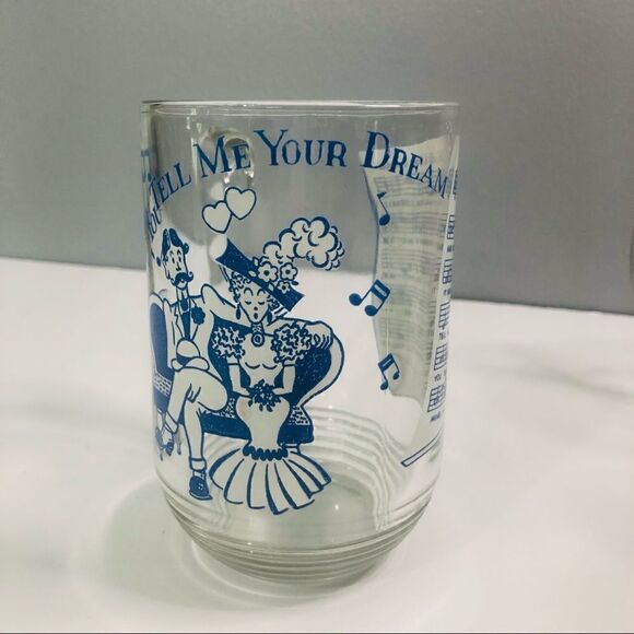 vintage hazel atlas old time music clear beer mugs 5 inch 3 included - Picture 3 of 9